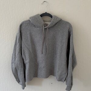 EVERLANE Boxy Cropped Hoodie